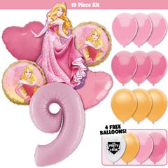 19pc Kit w/ Pastel Pink #9 Balloon