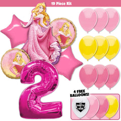 19pc Kit w/ Hot Pink #2 Balloon