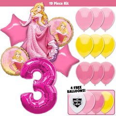 19pc Kit w/ Hot Pink #3 Balloon