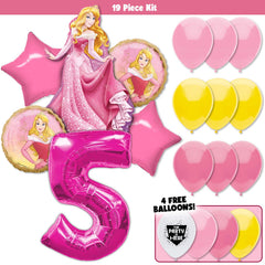 19pc Kit w/ Hot Pink #5 Balloon