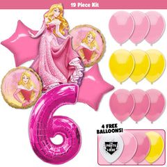 19pc Kit w/ Hot Pink #6 Balloon