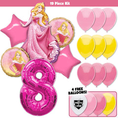 19pc Kit w/ Hot Pink #8 Balloon