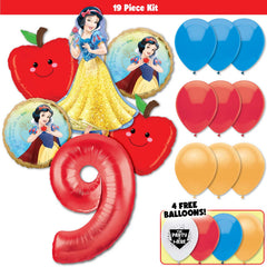 19pc Kit w/ Red #9 Balloon