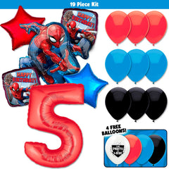 19pc Kit w/ Red #5 Balloon