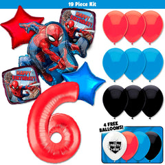 19pc Kit w/ Red #6 Balloon