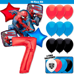 19pc Kit w/ Red #7 Balloon