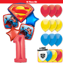 19pc Kit w/ Red #1 Balloon