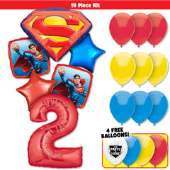 19pc Kit w/ Red #2 Balloon