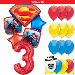 19pc Kit w/ Red #3 Balloon