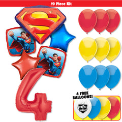 19pc Kit w/ Red #4 Balloon