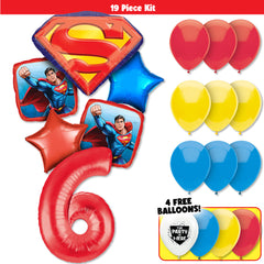 19pc Kit w/ Red #6 Balloon