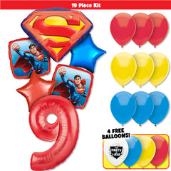 19pc Kit w/ Red #9 Balloon