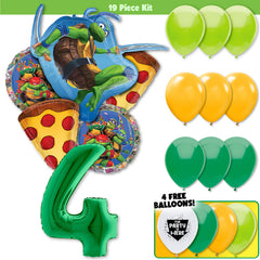 19pc Kit w/ Green #4 Balloon