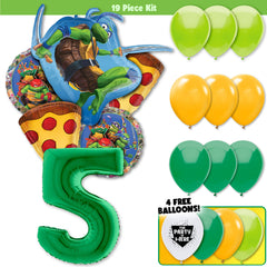 19pc Kit w/ Green #5 Balloon