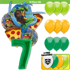 19pc Kit w/ Green #7 Balloon