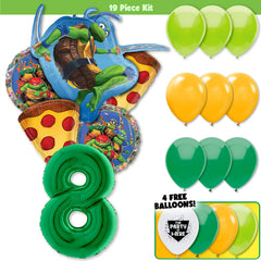 19pc Kit w/ Green #8 Balloon