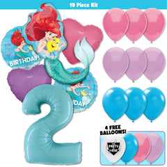 19pc Kit w/ Teal Blue #2 Balloon