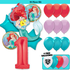 19pc Kit w/ Red #1 Balloon