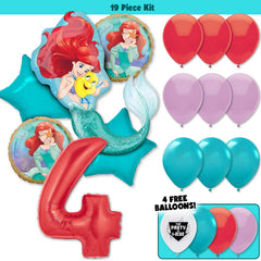 19pc Kit w/ Red #4 Balloon