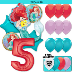 19pc Kit w/ Red #5 Balloon