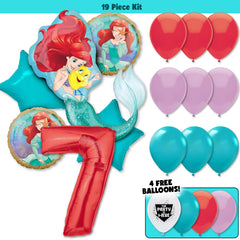 19pc Kit w/ Red #7 Balloon