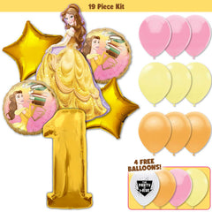 19pc Kit w/ Gold #1 Balloon