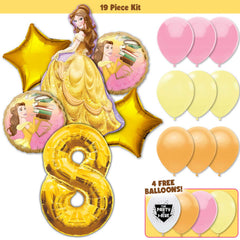 19pc Kit w/ Gold #8 Balloon