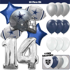 20pc Kit w/ Silver #14 Balloon