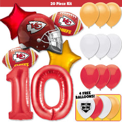 20pc Kit w/ Red #10 Balloon - Isiah Pacheco