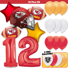 20pc Kit w/ Red #12 Balloon