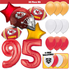 20pc Kit w/ Red #95 Balloon - Chris Jones