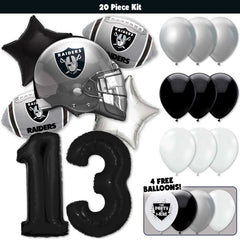 20pc Kit w/ Black #13 Balloon