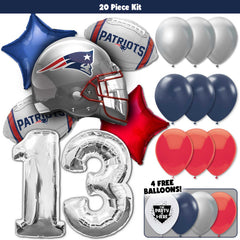 20pc Kit w/ Silver #13 Balloon