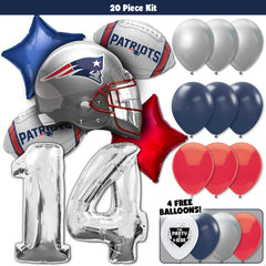 20pc Kit w/ Silver #14 Balloon