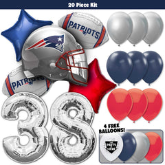 20pc Kit w/ Silver #38 Balloon - Rhamondre Stevenson