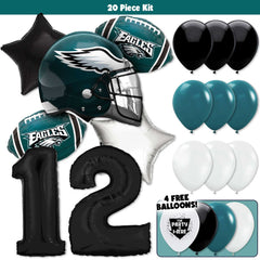 20pc Kit w/ Black #12 Balloon