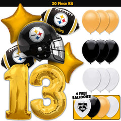 20pc Kit w/ Gold #13 Balloon