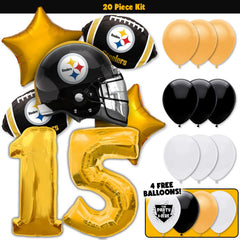 20pc Kit w/ Gold #15 Balloon