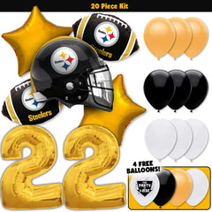 20pc Kit w/ Gold #22 Balloon - Najee Harris