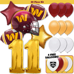 20pc Kit w/ Gold #11 Balloon