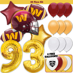 20pc Kit w/ Gold #93 Balloon