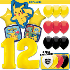 20pc Kit w/ Yellow #12 Balloon