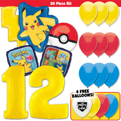 20pc Kit w/ Yellow #12 Balloon