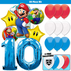 20pc Kit w/ Blue #10 Balloon