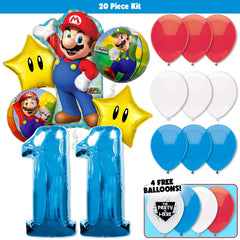 20pc Kit w/ Blue #11 Balloon