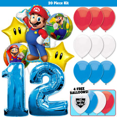 20pc Kit w/ Blue #12 Balloon