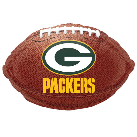 17" Green Bay NFL Football Foil Balloon