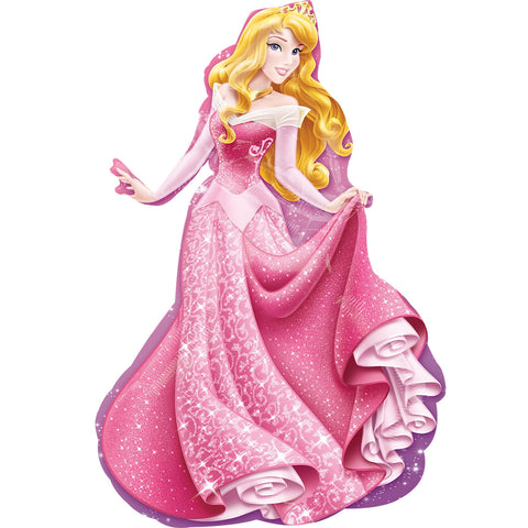 34"  Sleeping Beauty - Aurora Foil Balloon