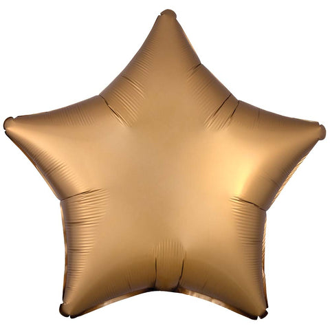 18" Star - Satin Luxe Gold Foil Balloon