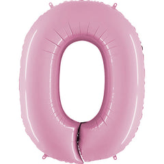 40" Pastel Pink #0 Balloon